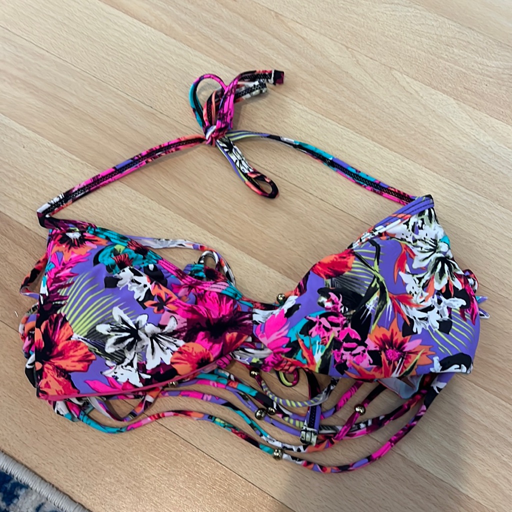 Flower Multi String Back Bikini